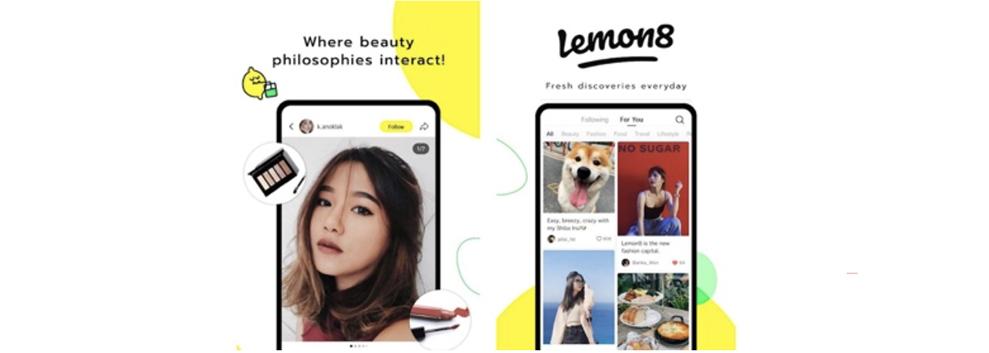 New Consumer Branding: Symbols and Numbers. An example of Lemon8, a content-sharing platform APP by Bytedance.
