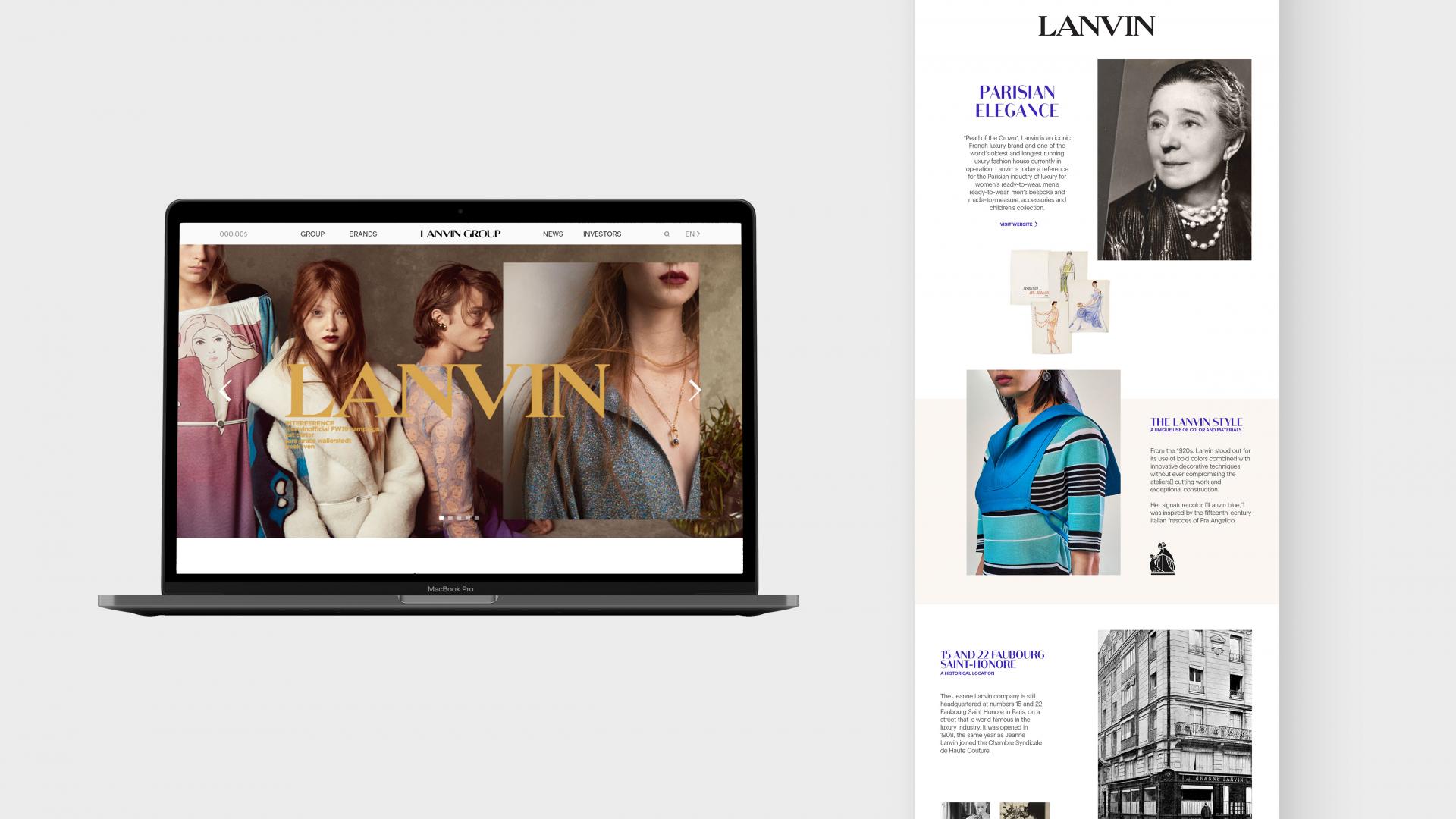 New Website for Rebranding Strategy